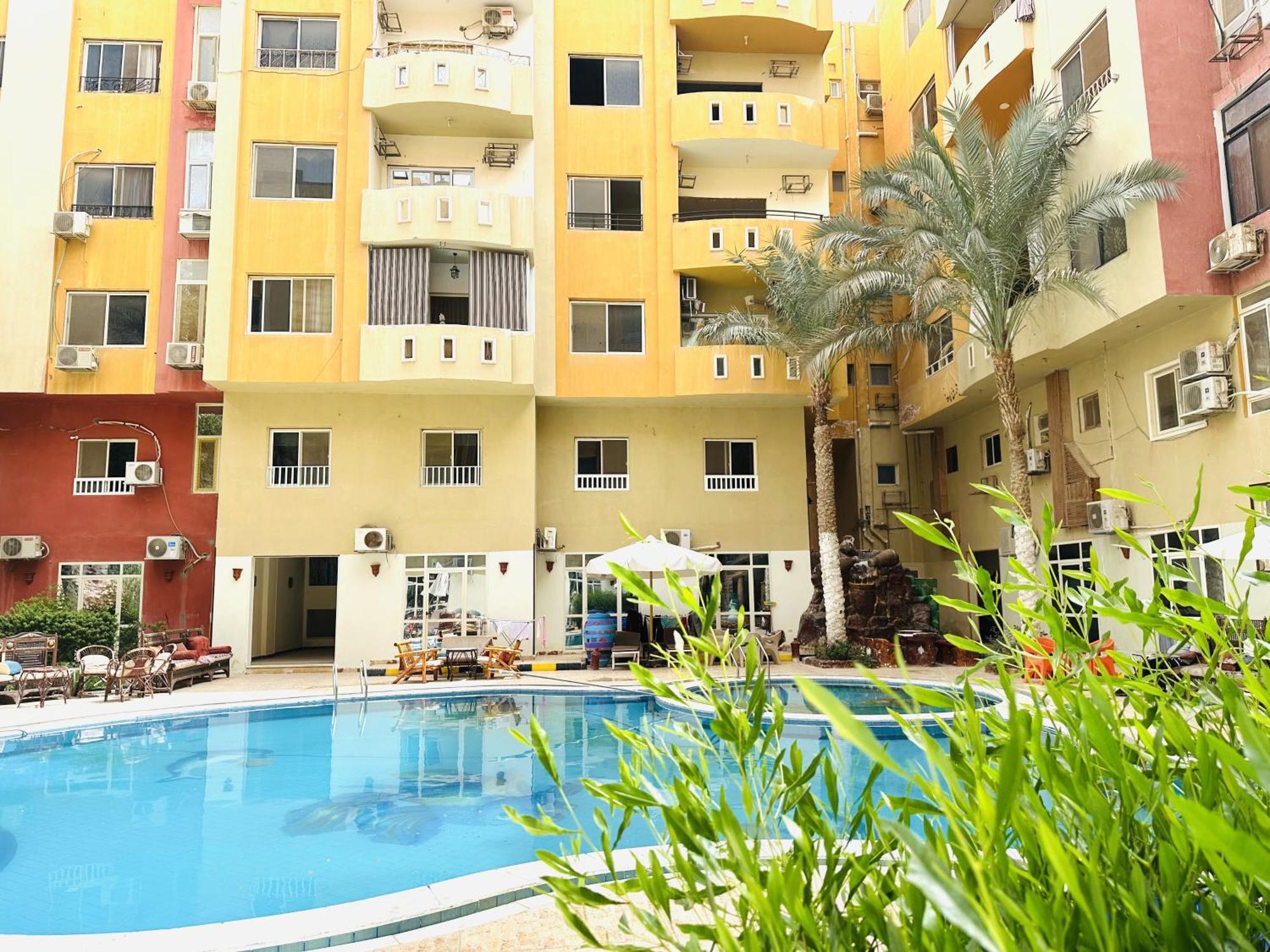 Diamond Arabia Orange Apartment Hurghada Bagian luar foto